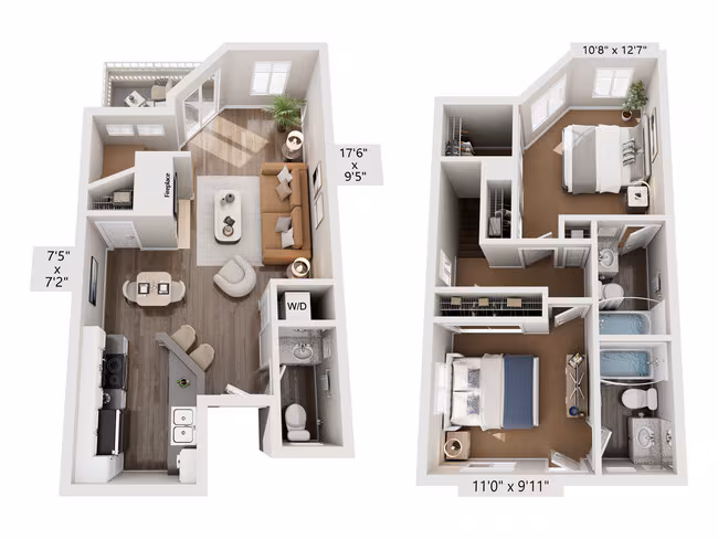 Unit A27 M22 floor plan